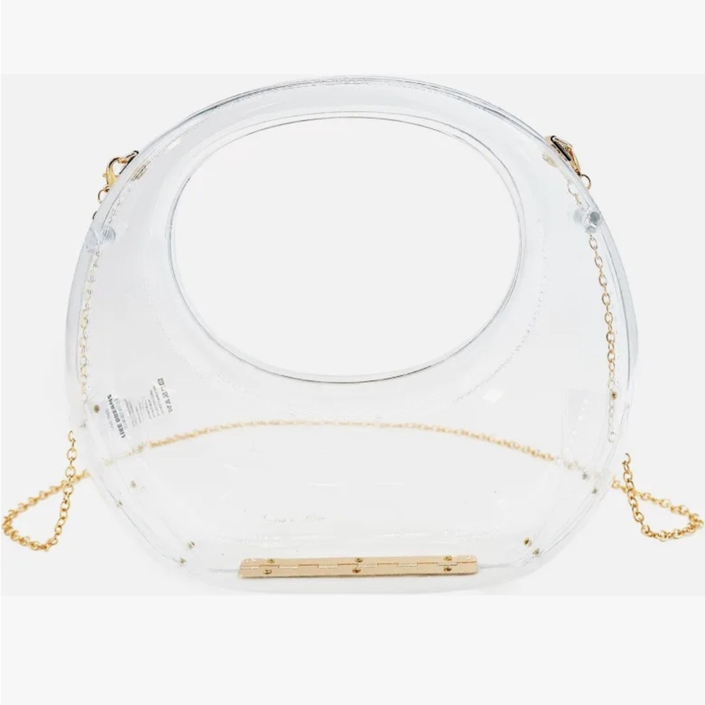 New! Like Dreams Transparent Hobo Bag
